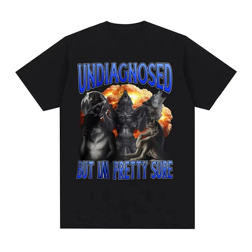 

Забавная футболка с раздиагностикой СДВГ для психического здоровья, футболка с юмором и рисунком для неодувенного осведомленности, черный топ для мужчин и женщин, повседневная одежда