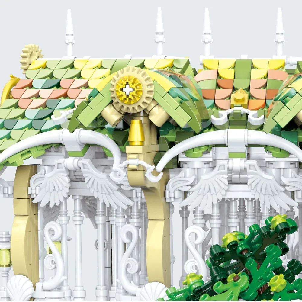 Anneaux de seigneur du film MOC, blocs de construction, galerie de vue, modèle modulaire, briques, jouets d'assemblage pour adultes, cadeau de noël, 3950 pièces