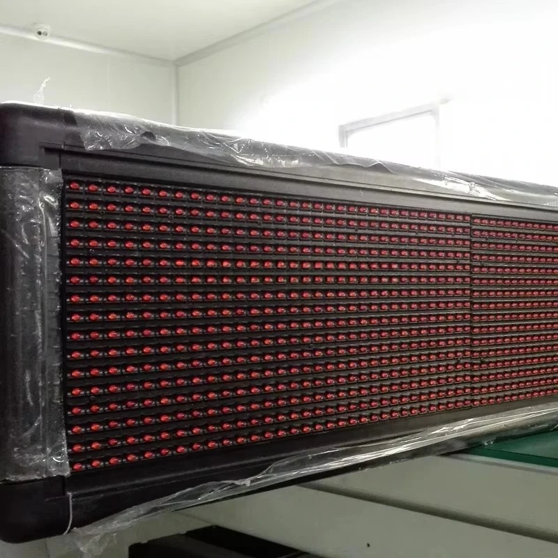 

Professional led display manufacturer custom size large/small digital monochrome P10 led display