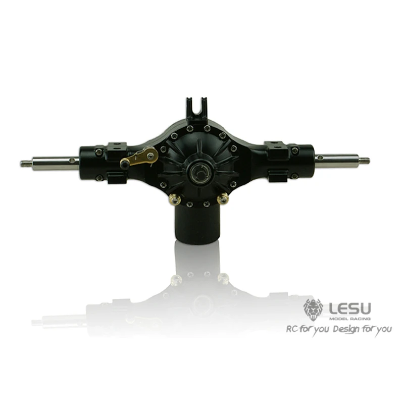 

LESU RC Parts Metal Rear Axle Differential for 1/16 Scale Remote Control Tractor Truck DIY Model Accessories Toys TH16658