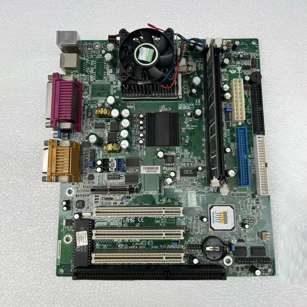 QDI 810 اللوحة الأم الصناعية P6V8601A/A6E