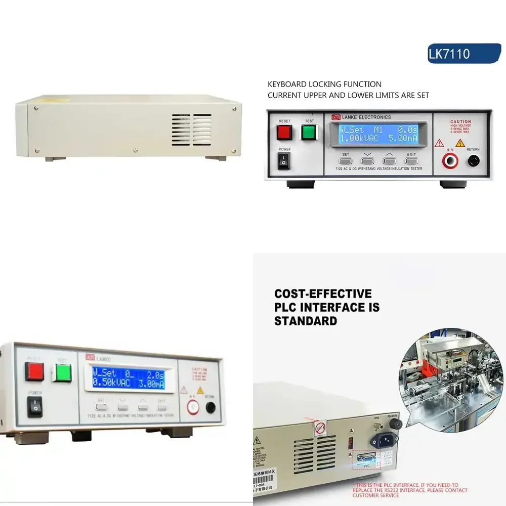 

High Voltage Ac Insulation Voltage Tester LK7122 Leakage Current And Voltage Safety Tester