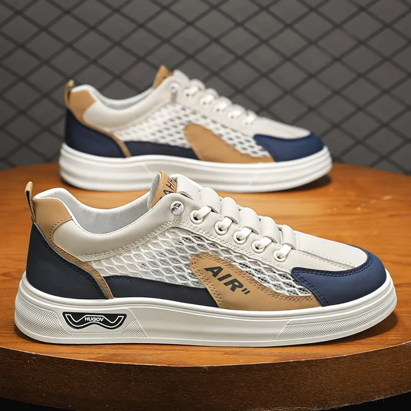 

Универсальные мужские кроссовки для отдыха, мужские легкие удобные спортивные прогулочные туфли, модные высококачественные легкие удобные прогулочные туфли