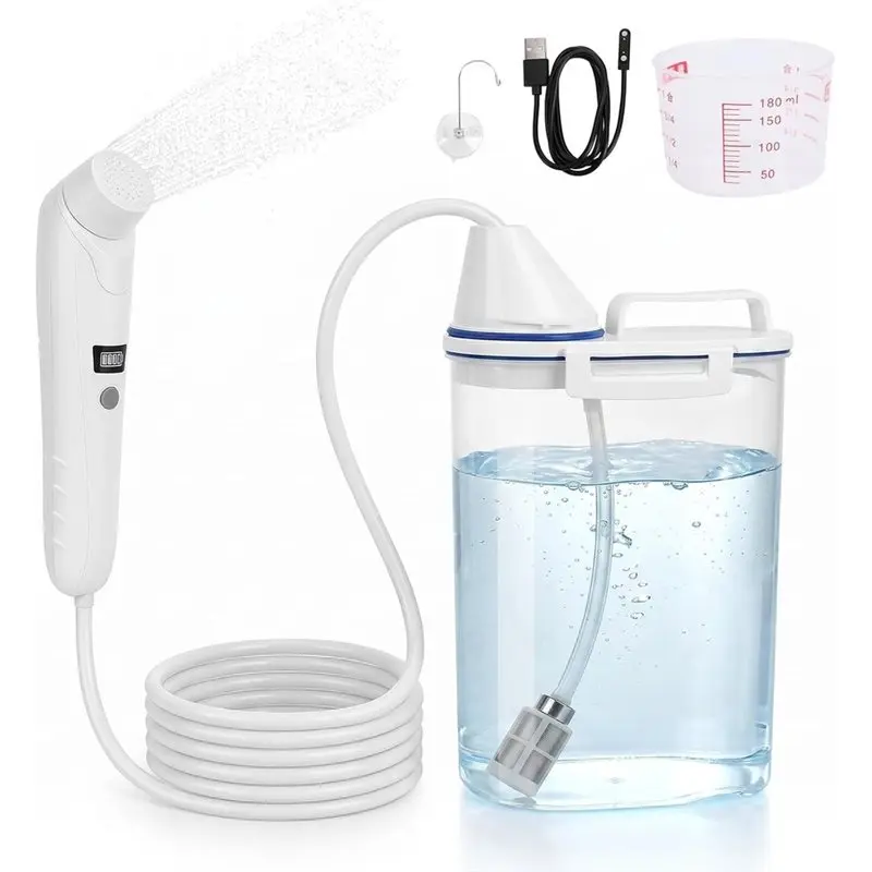

AB41-For Personal Hygiene Cleaning 2.5L Portable Electric Bidet Rechargeable Hand Bidet Spraying Travel Camping