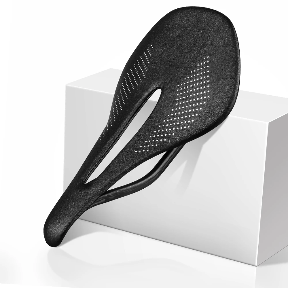 ELITA ONE Carbon-Sattel Superleicht 90g 240*143mm MTB/Rennrad-Sattel Carbon-Schienen 7x9mm Fahrradsitz – Detail 5
