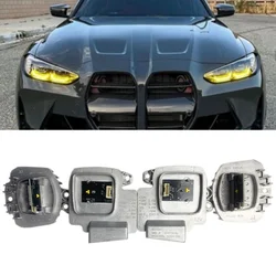 M4 Yellow Lemon DRL LED Module For 2021 2022 BMW G22 G23 G26 G80 G82 M3 430i M440i LED Headlight Non-Laser Daytime Running Light