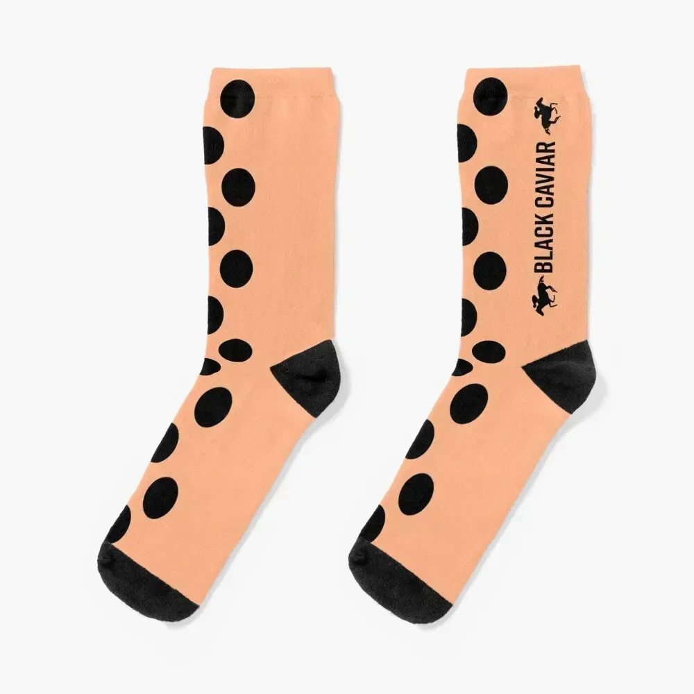 

BLACK CAVIAR - RACE HORSE - SILK Socks designer Non-slip hip hop Wholesale Boy Socks Women's