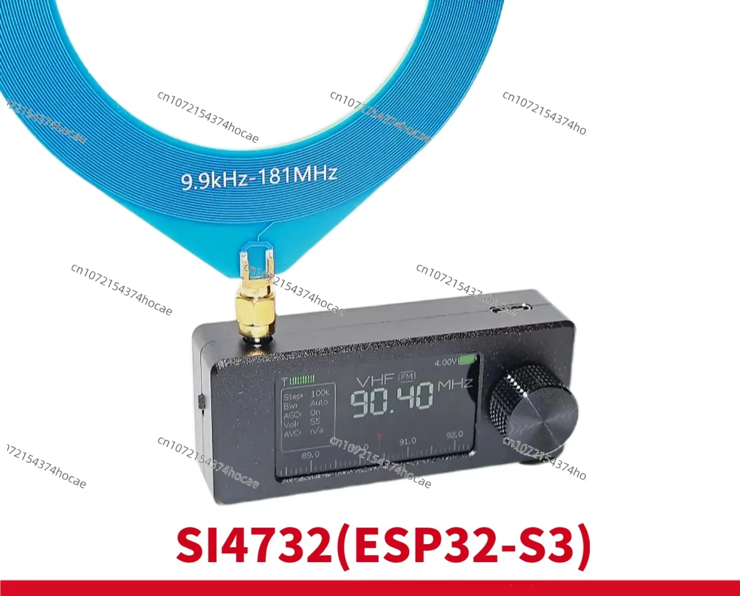 SI4732 ESP32-S3 Mini Pocket Radio USB Full Band digital signal processor receiver for AM FM radio main electronics