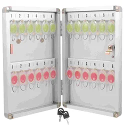 24 Slots Aluminium Alloy Wall Mounted Key Management Box Security Cabinet Storage ganizer Rack Hanger Holder Case Lockable