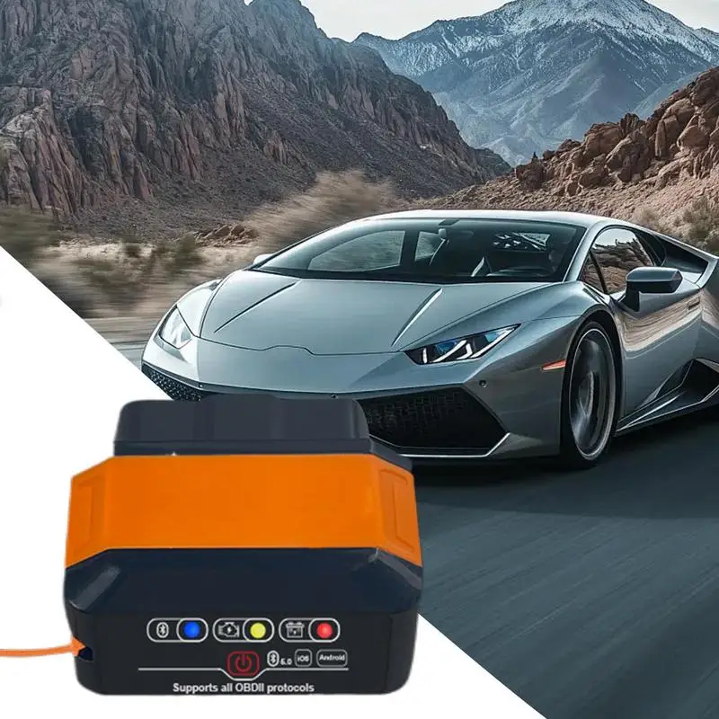 Fault Detector OBD II Diagnostic Instrument Car Wide Engine Diagnostic Decoder Blue Tooth 5.0 4.0 ELM327 OBD2 Scanner