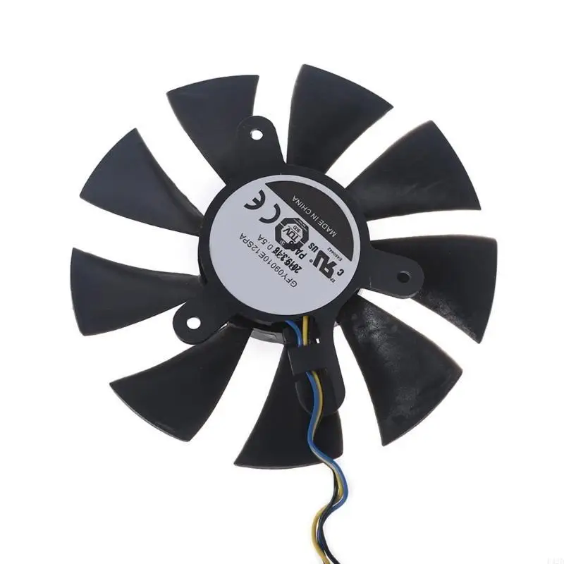 

F42D 2PCS 87mm GTX1070 GFY09010E12SPA 4Pin 12V 0.5A VGA Fan Graphics Card Cooling Fan