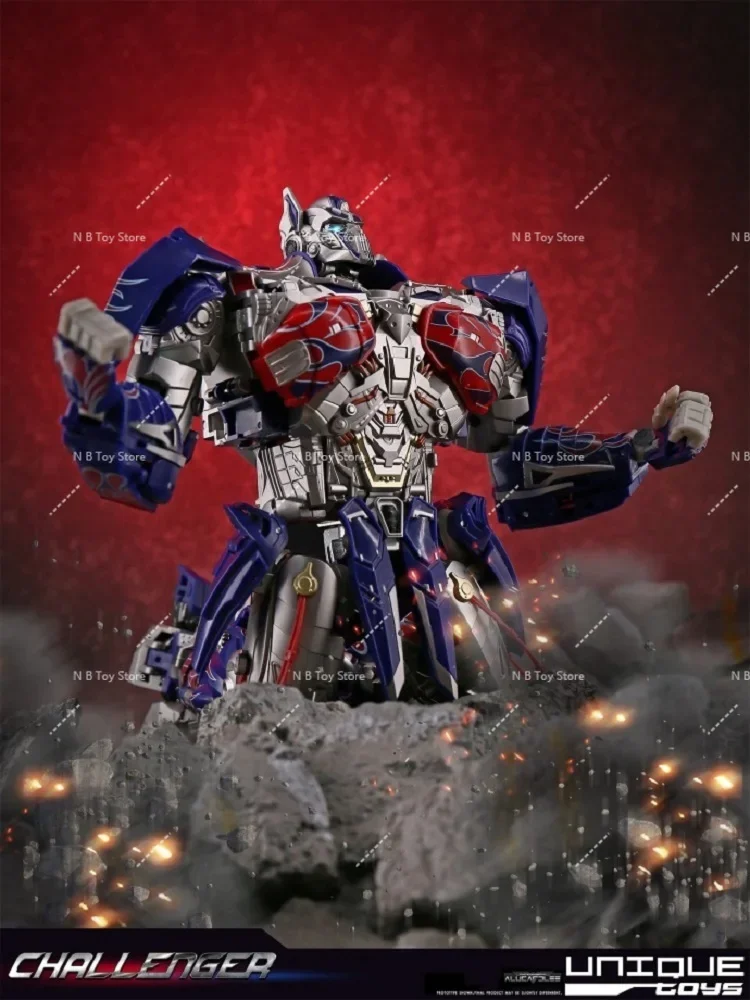 Brinquedos exclusivos OP Color UT R02 R-02 Knight CHALLENGER Transformação Filme 5 Figura de ação Brinquedos colecionáveis