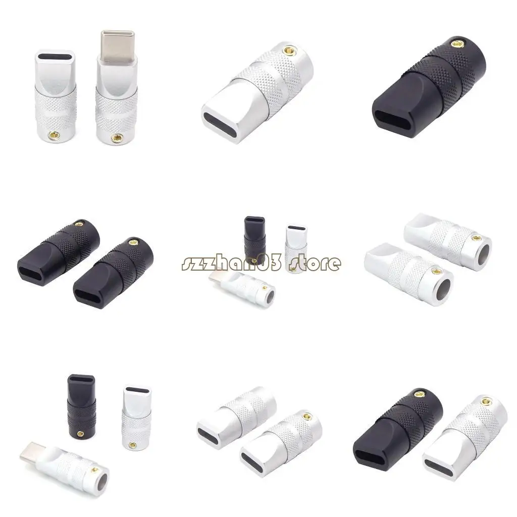 

367C Metal USB C Type-C for Shell for Case Gold-Plated Plug Lighting for Shell Plug H