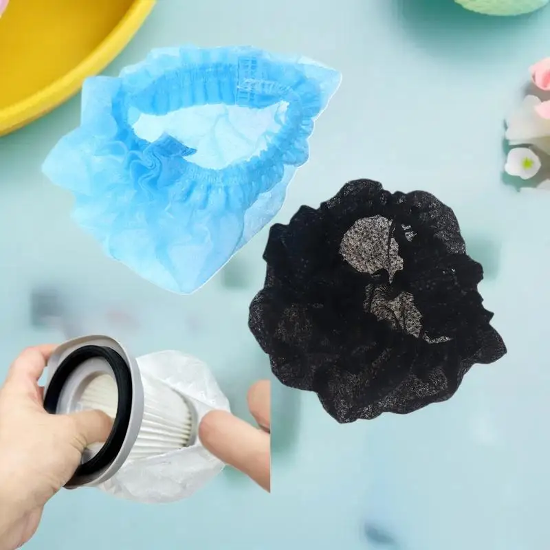 

Набор из 50 моющихся черных/синих чехлов для портативного пылесоса — защита, сделанная легкая