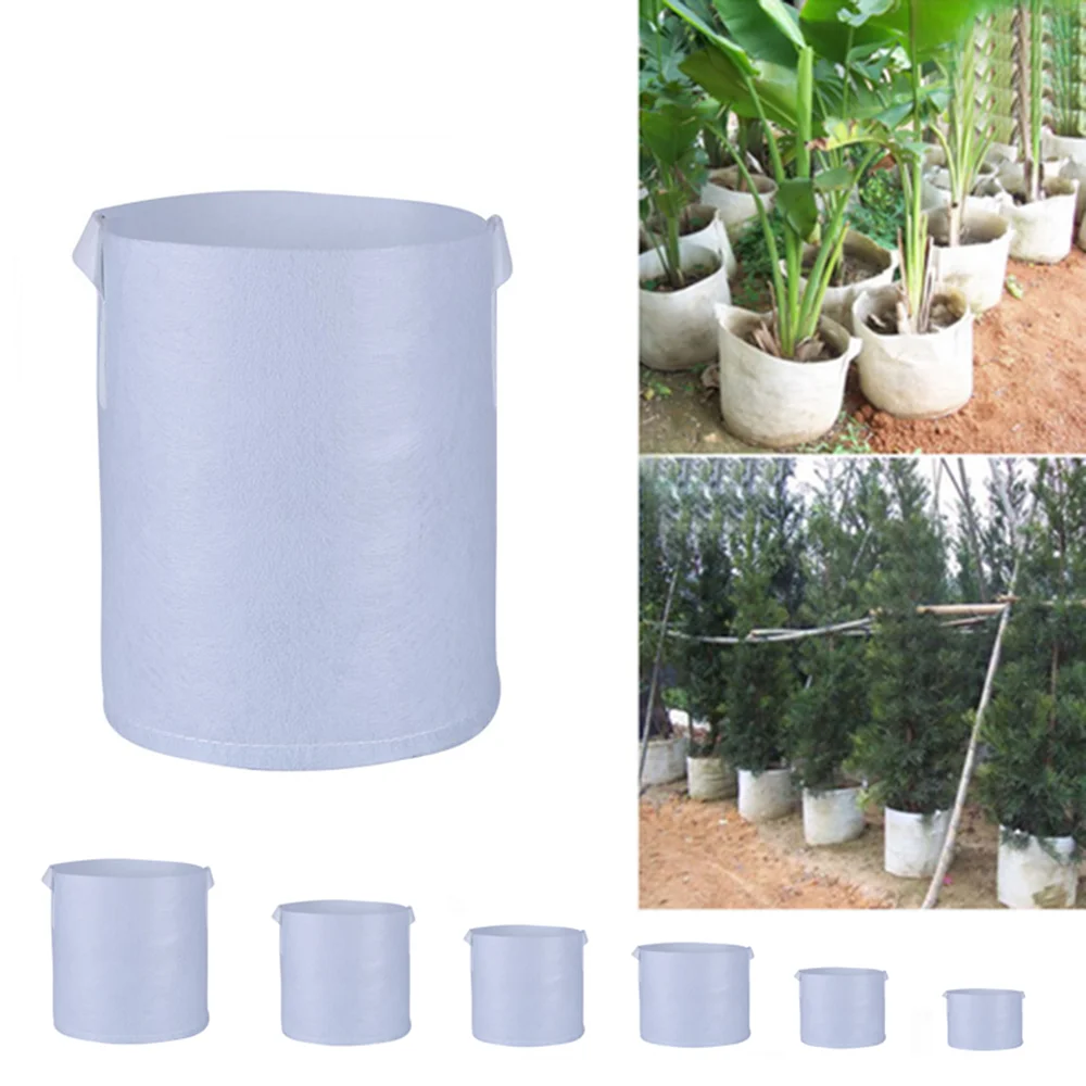 Biodegradable Nonwoven Fabric Nursery Plant Grow Bags Seedling Growing Planter Planting Pots Garden Eco-Friendly Ventilate Bag