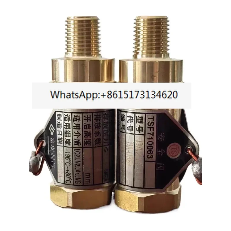 

DA21F-40T cryogenic safety valve LNG natural gas liquid oxygen nitrogen dewar bottle pipeline safety valve DA-08