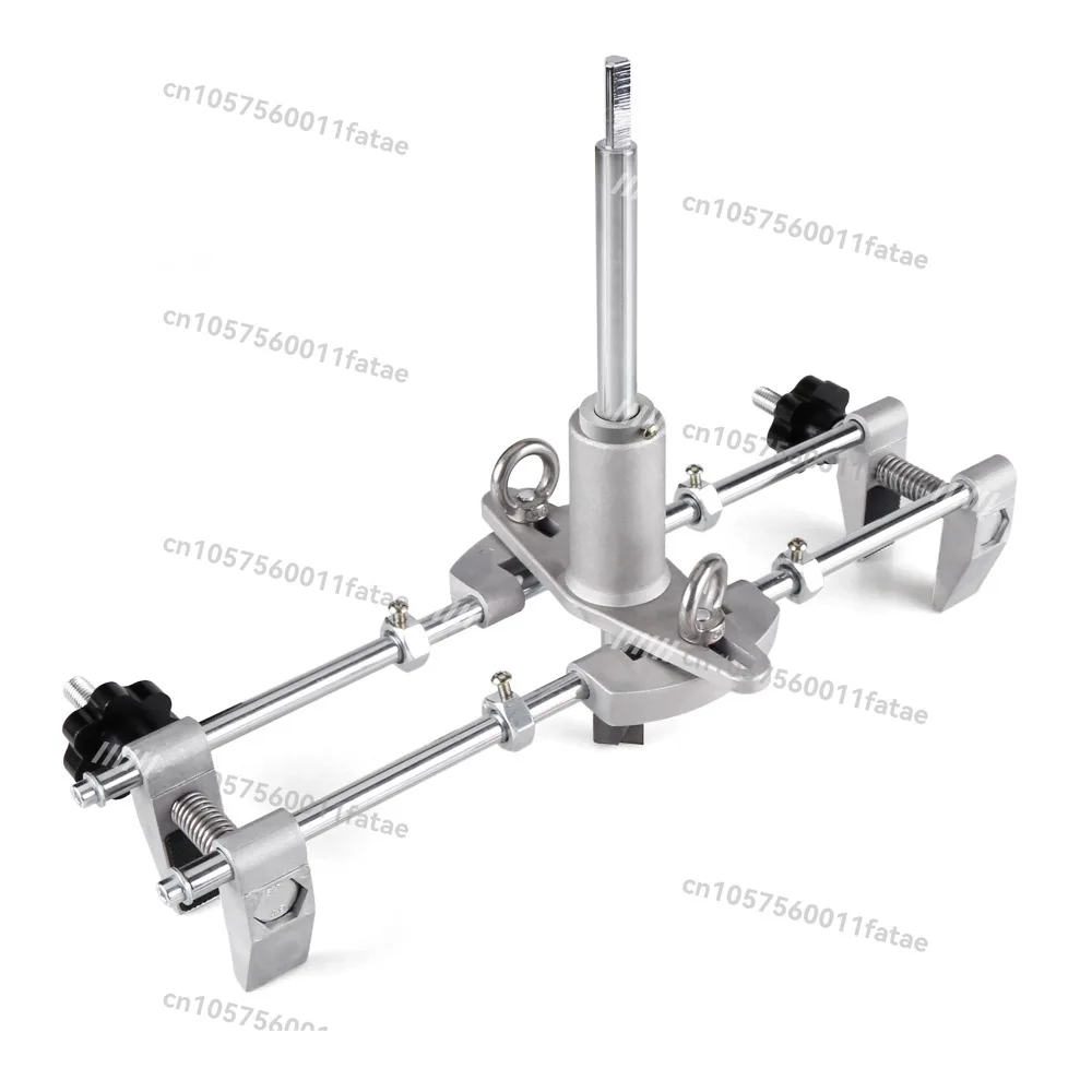 

Wooden Door Lock Hole Opener，Woodworking Installation Door Lock Slotting Machine Mortiser Kit Slotter Mortising Template Jig