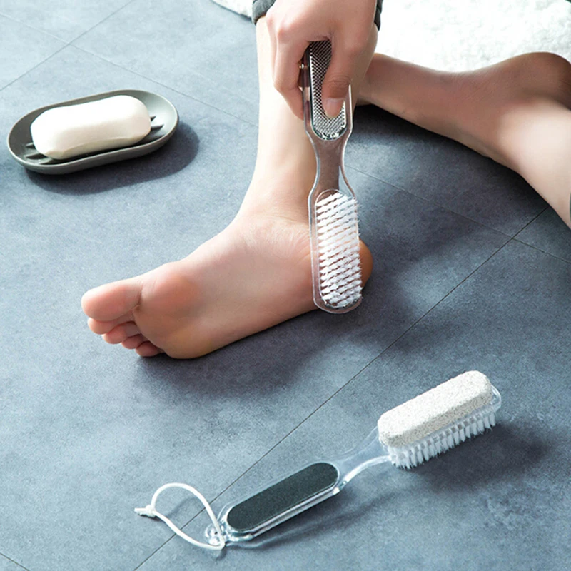 Feet Massage Pedicure Tool Shower Remove Dead Skin Foot Care Tool Foot Brush Scrubber Scrub Brushes Exfoliating Spa