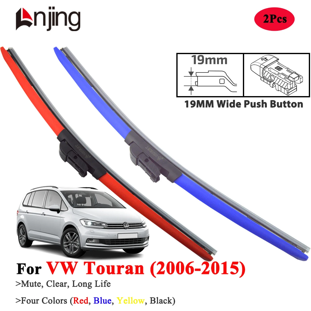 

LNJING Wiper Blades For VW Volkswagen Touran 2006-2015