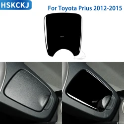 For Toyota Prius 2012 2013 2014 2015 Accessories Car Black Plastic Interior Cup Holder Cover Trim Sticker Decoration