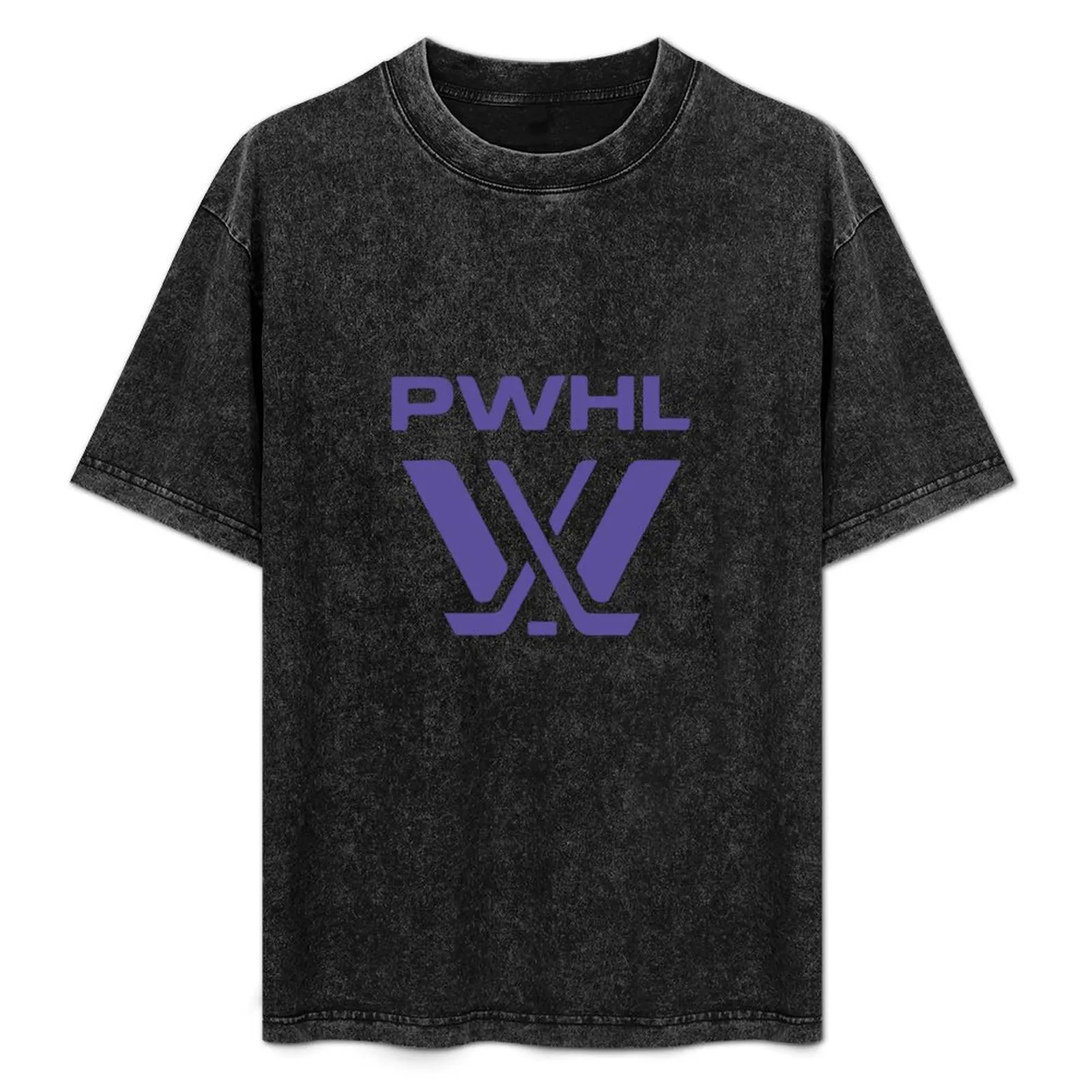 

PWHL Logo Purple T-Shirt Big and Tall Gym T-Shirt