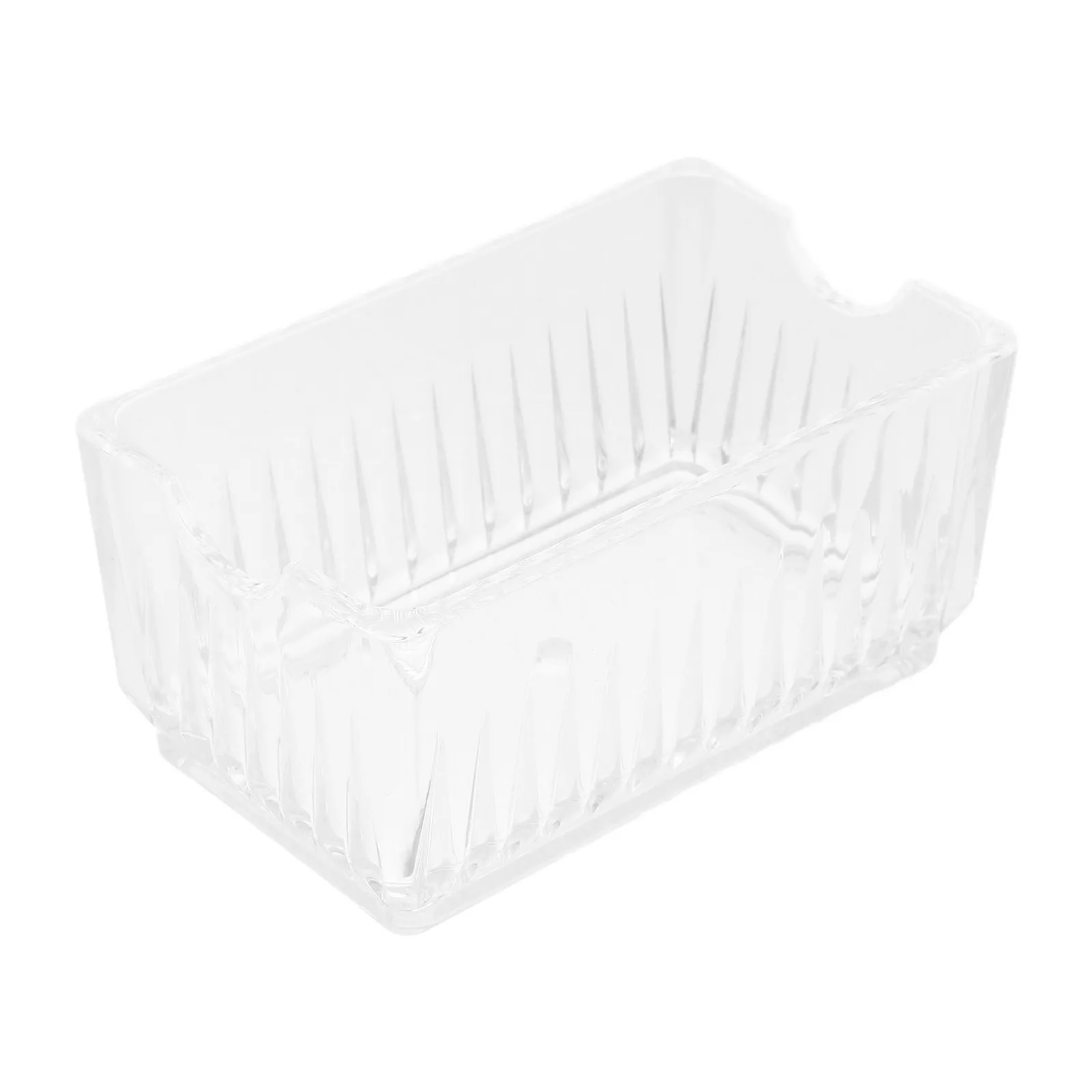 Multifunctional Acrylic Desktop Storage Box Organizer For Office Home Business Cards Mobile Phones Tea Bags Space-Saving Elegant