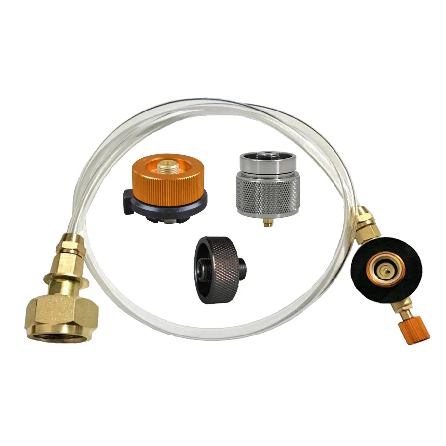 Europe Outdoor Cylinder Filling Adapter Camping Gas Stove Gas Refill Adapter Gas Tank Furnace Connector Accessories