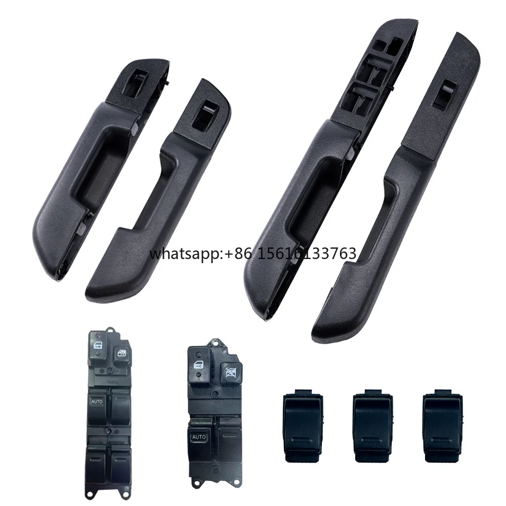 

Black Door Window Switch Handle Replacement For Toyota Land Cruiser 70 76 78 79 LC76 LC78 LC79 Fj76 Fj79 Accessories