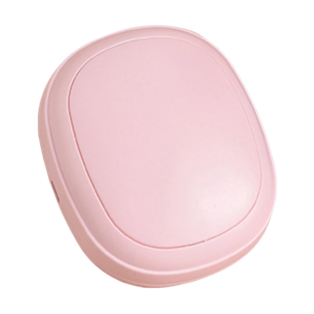 

1set 1Set Mini Pocket Winter Hand Warmer Rechargeable Usb Electric Portable Warm Hands Heating Tool With Lanyard Cute Design For