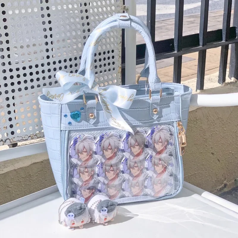 Elegant Ita Bag 2025 Sweet Lolita Crossbody Bag New Popular Transparent Handbag Display JK Uniform Hand Bag Autumn Bolso Сумки