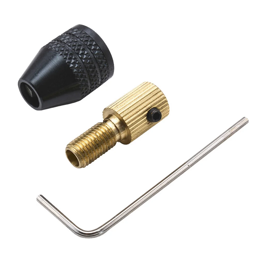 

Keyless 3-Jaw Adapter Aluminum Alloy Mini Clamp 2-13Mm Self-Tightening Bit Holder For Impact Driver Tool Drill Chuck