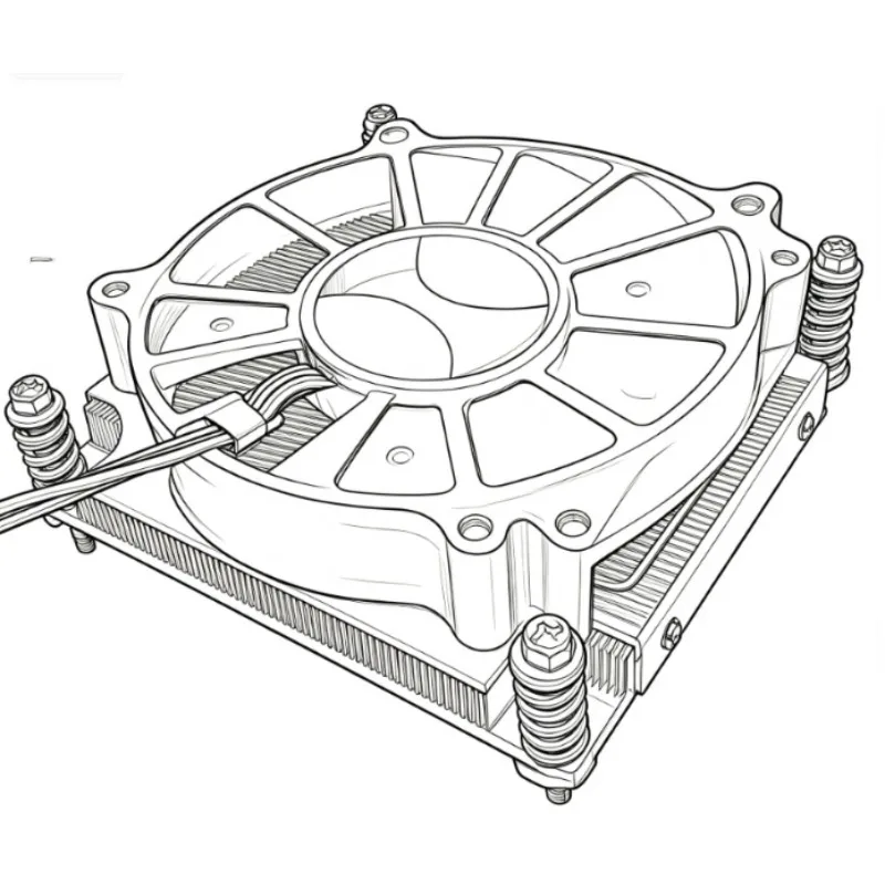 ultra-thin-server-heatsink-k199-high-airflow-cpu-cooler-for-1u-rack