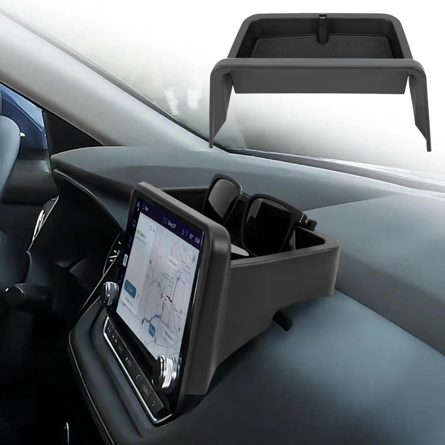 

Kptidy Center Console Organizer For 2021-2025 Nissan Rogue S/SV/Rock Creek Dashboard Tray Storage Interior Car Box Accessories