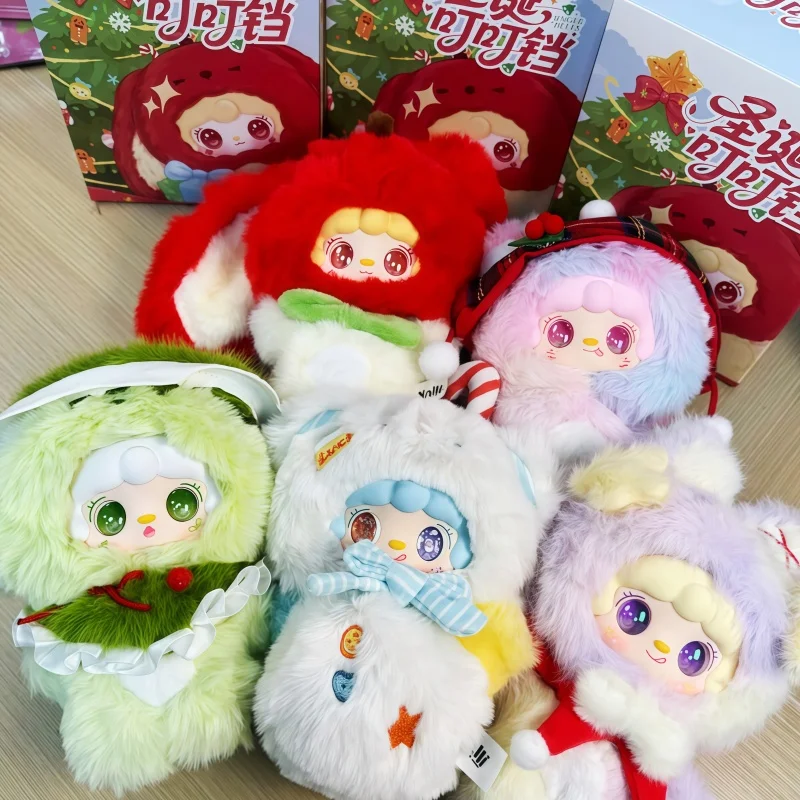 

Подлинная слепая коробка Yooki, рождественская серия, кулон, слепая коробка, рождественский милый подарок, ограниченная серия игрушек, подарок на день рождения, Рождество