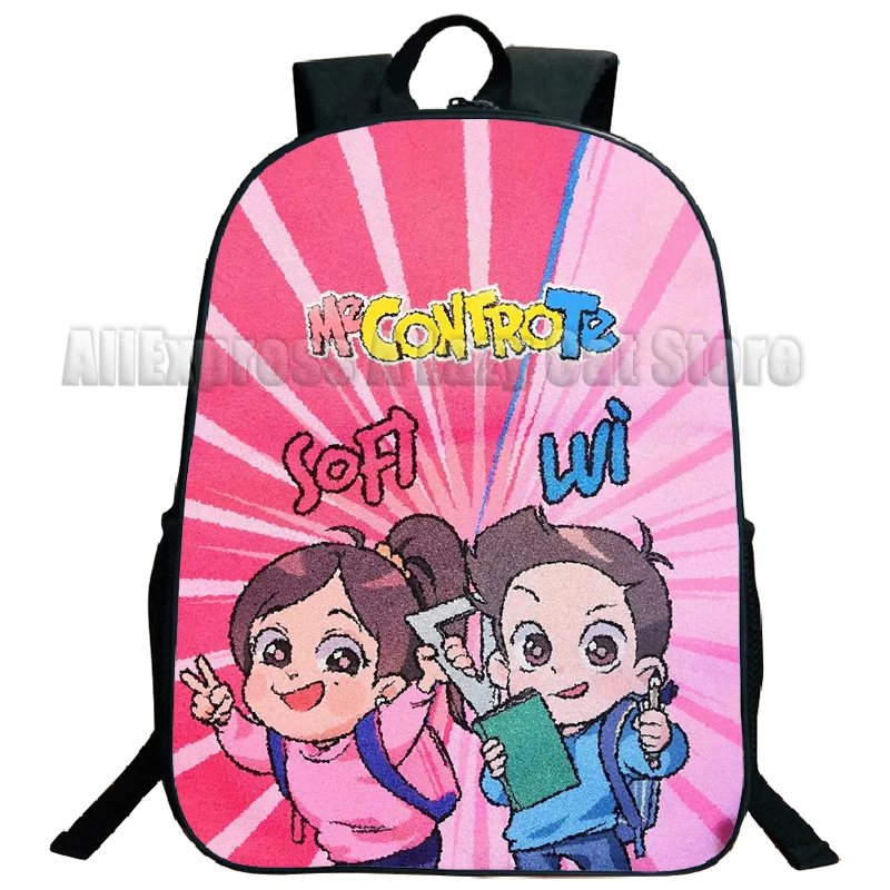 Me Contro Te Kids School Backpack Storage Bag Kawaii Figures Student Big Capacity Travel Bag Boy And Girl Toys Mochila