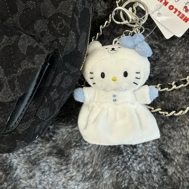 جديد سانريو الكرتون مرحبا كيتي حقيبة سحر الكرتون لطيف كيتي أنيمي سلاسل المفاتيح Kawaii سوبر رائعتين ألعاب من القطيفة هدايا العيد