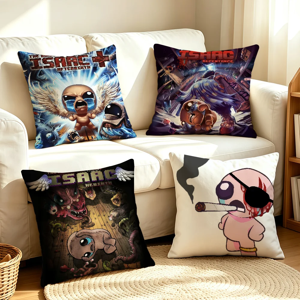 Game The B-Binding of Isaac cushion cover Anti-dustmite Sofa Cushion Decorative Office Cover Lounge Area Indoor & Outdoor Use