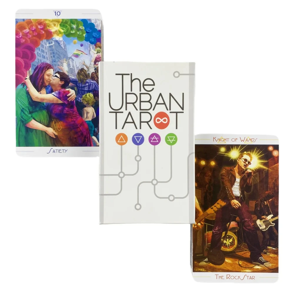 Die Urban Tarot Card Oracle Cards für Fate Divination Brettspiel Tarot und eine Vielzahl von Tarot-Optionen