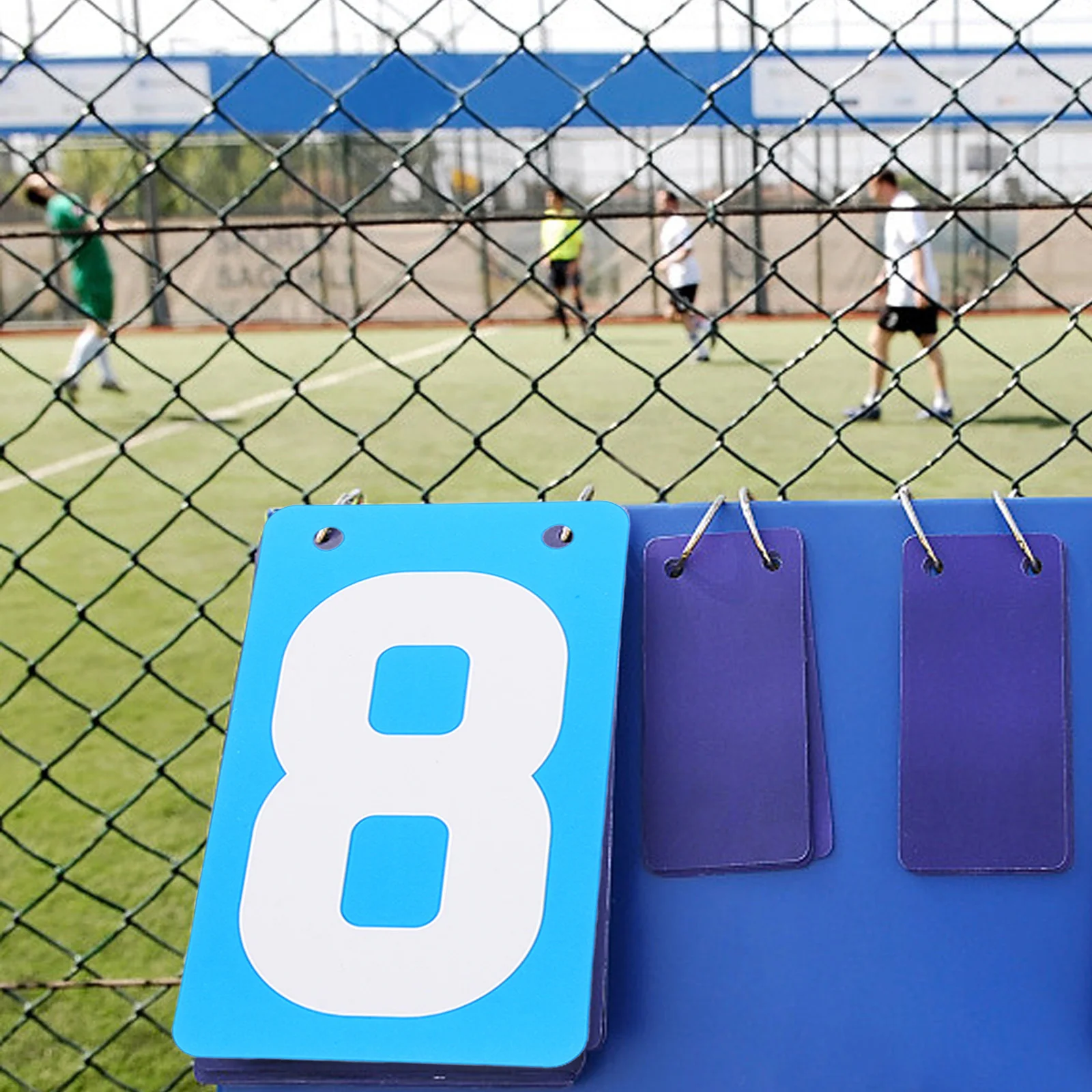 Tarjetas de grabación de puntuación, marcador con tapa para deportes, accesorio portátil para partido, tabla con tapa, tableros de puntuación de competición, 10 Uds.