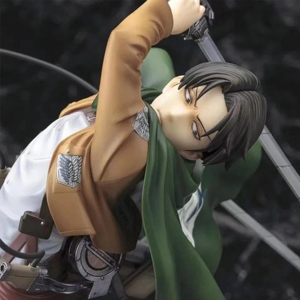 

Anime Titan figure Levi action figures Levi figurine Doll PVC JP Anime Model Toy Collection Statue Gift Desktop ornament 22cm ﻿
