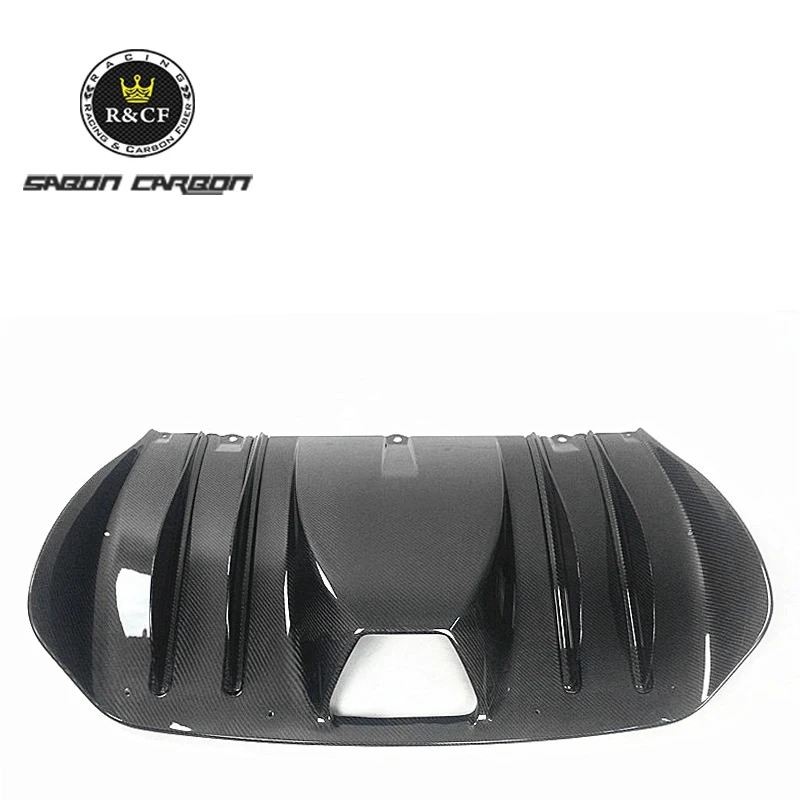 

Задний бампер из углеродного волокна в стиле OEM, диффузор, спойлер для Ferrari F430