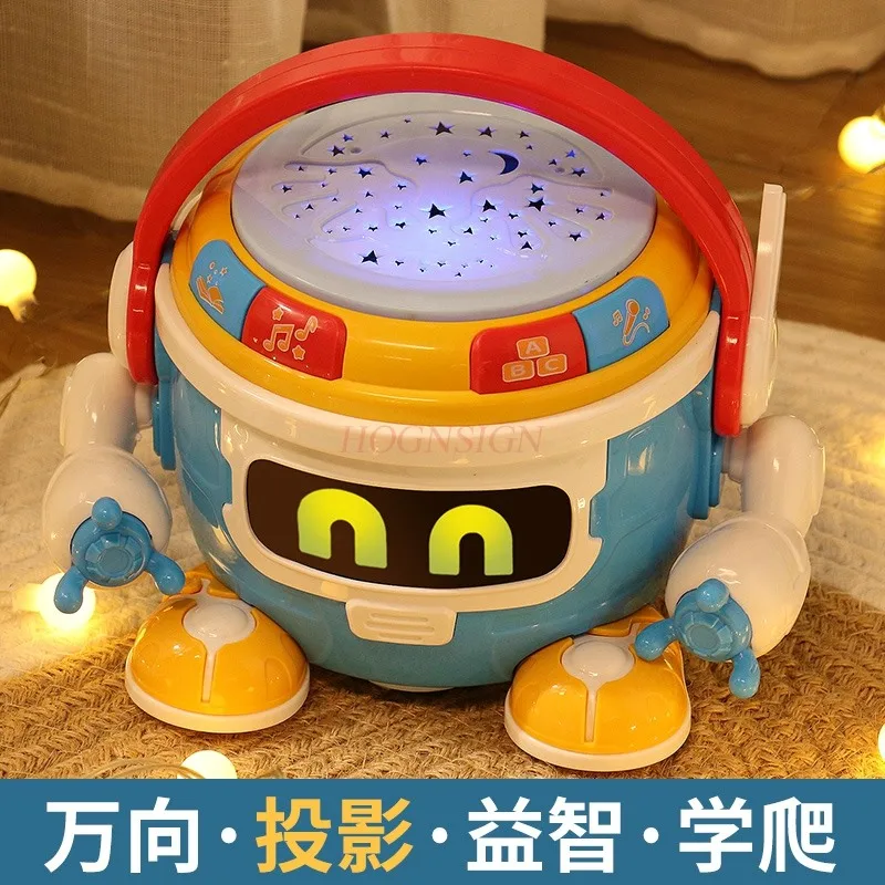 Baby toy, electric intelligent robot that can sing and dance, children 1-3 years old, 0-3 boys and girls