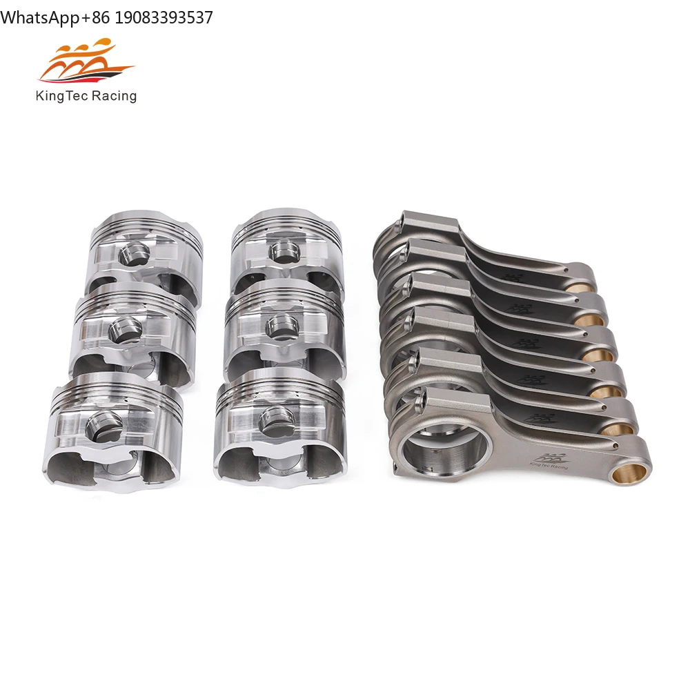 

Комплект кованых поршней и шатунов для двигателя M54B30 M54B30T для BMW 2000-2006 E46 330i 330xi 330Ci