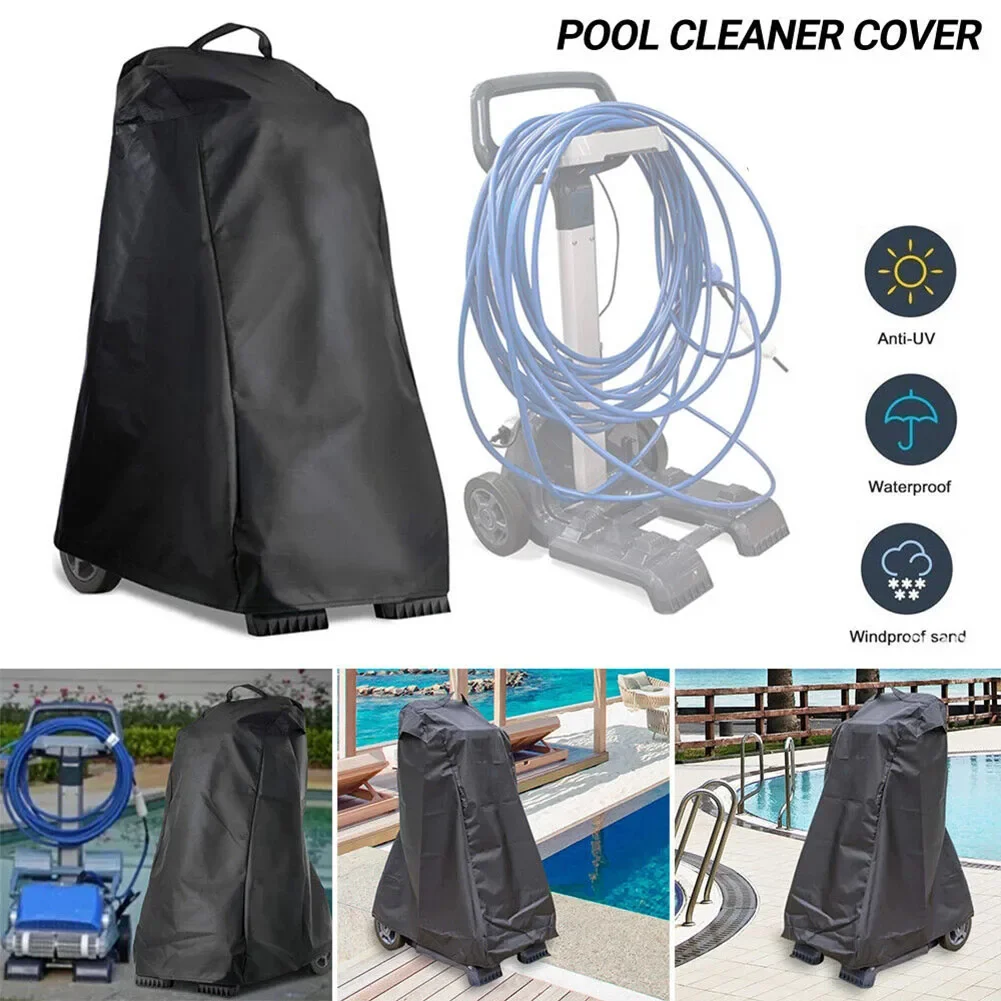 

Compact Storage Pool Cover Black Cover Color: Black Robotic Cleaner Protection Compact Storage Drawstring Closure