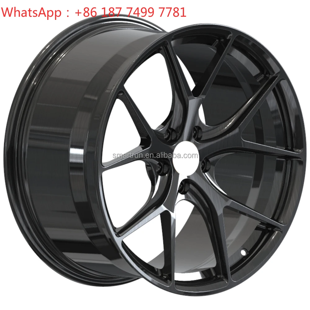 

6061-T6 Forged Passenger Wheels 19 20 21 22 24 Inch Custom Car Rims 5 Screw Holes Alloy Wheels