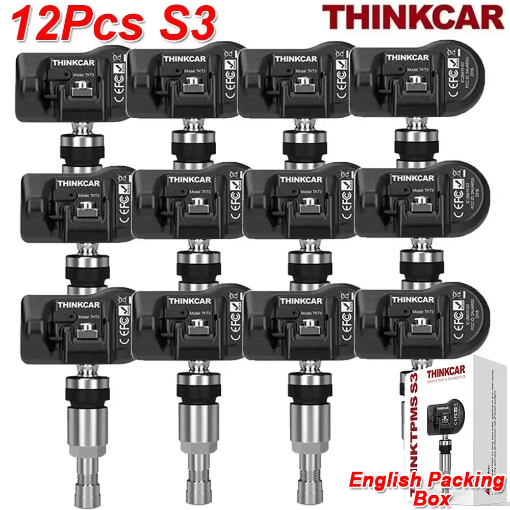 ITCARDIAG THINKCAR THINKTPMS S3 Upgrade des S2-Auto-TPMS-Reifendrucksensors 315 MHz 433 MHz Programm funktioniert mit Thinkcar und Mucar TPMS-Tool 4