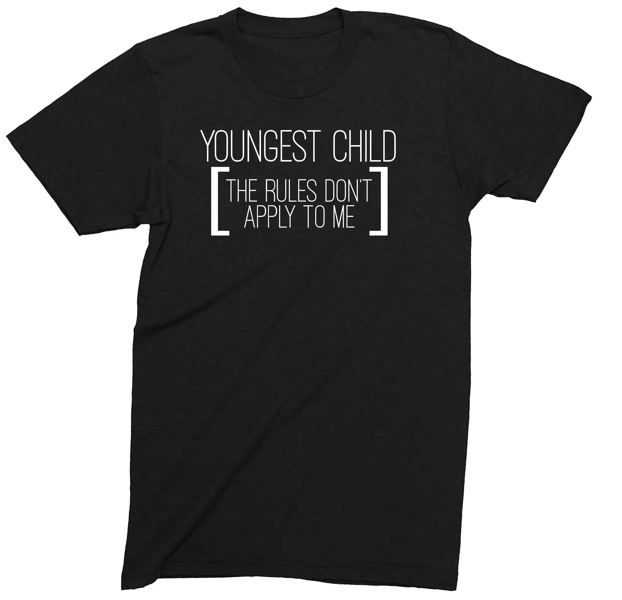 Youngest Child Rules Adults T Shirt Novelty Christmas Present