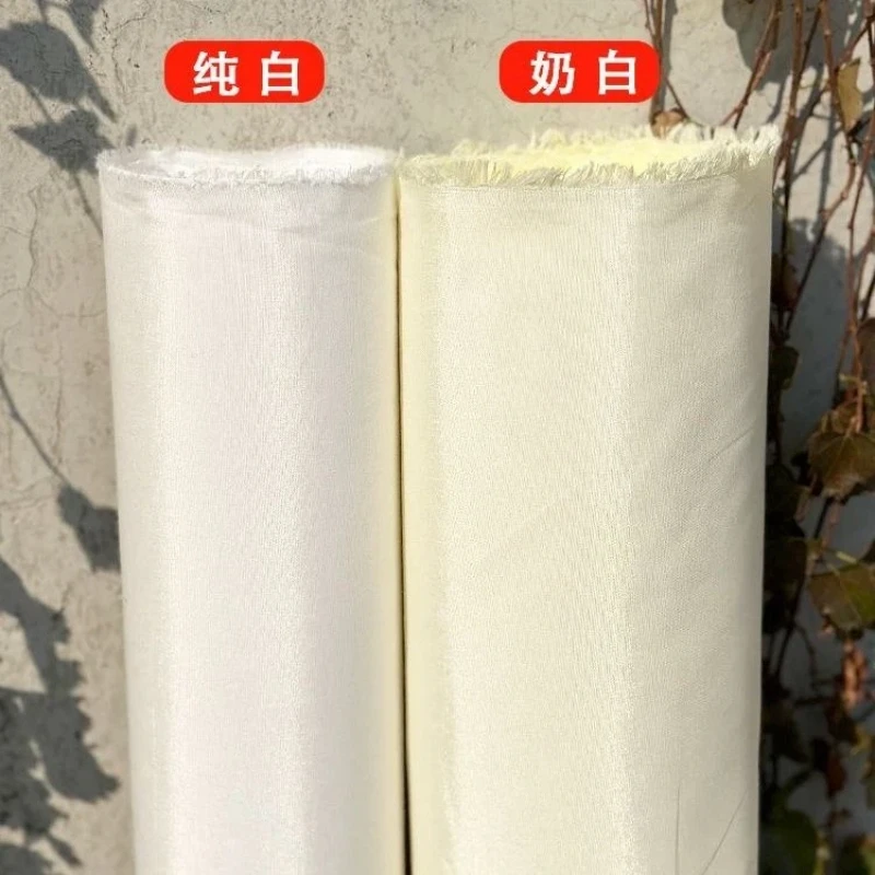 DIY Painting Scroll High Temperature Mounted Cloth Chinese Calligraphy Painting Scroll Self-adhesive Plain Mounting Silk Cloth