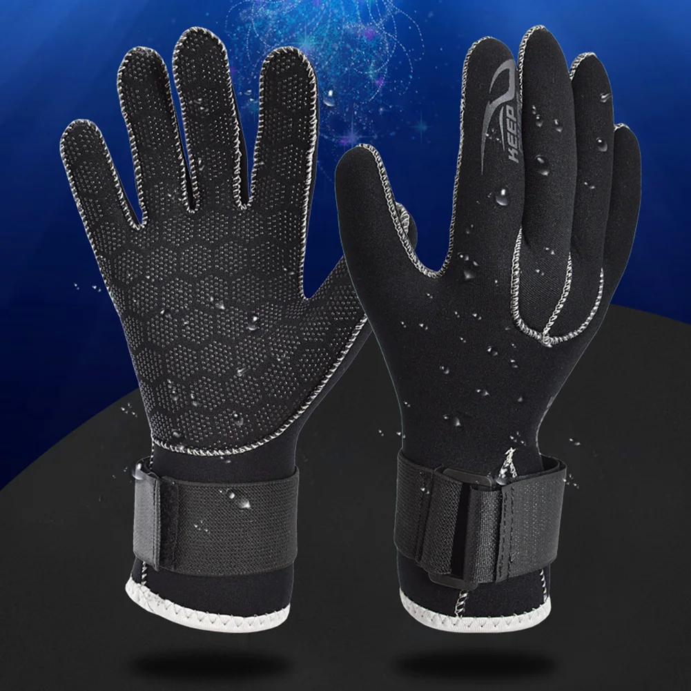 

3mm Neoprene Wetsuit Gloves for Men Designed for Scuba Diving and Surfing Ensures Warmth and Comfort in Cold Waters