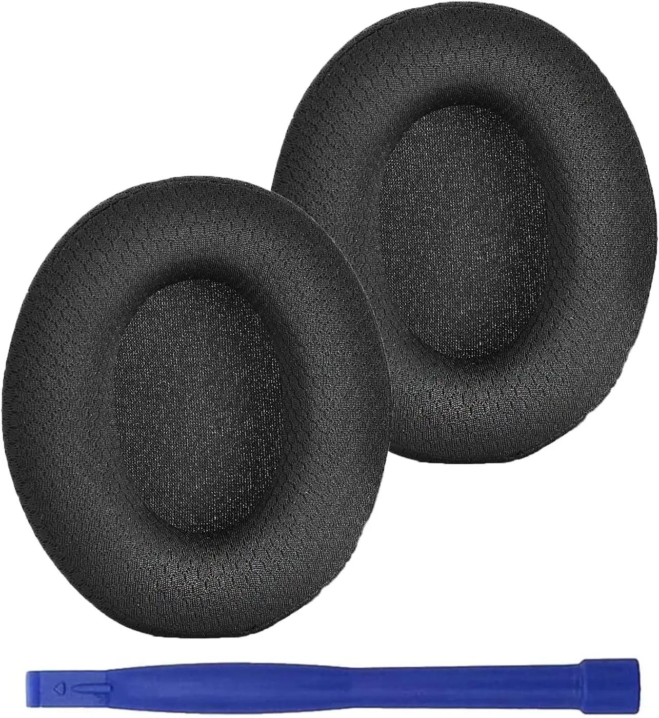 M50X Mesh Cloth Replacement EarPads Compatible with ATH-M50/M50X/M40/M30/M20/M70X/MSR7 Headphones,Earmuffs Ear Cushions for Audi